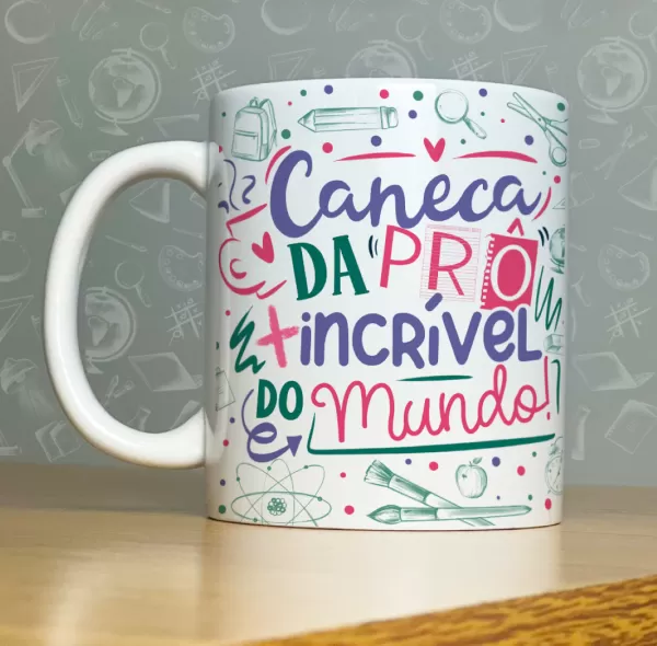 52 Artes Caneca Flork Dia dos Professores Arquivos em Png 2023