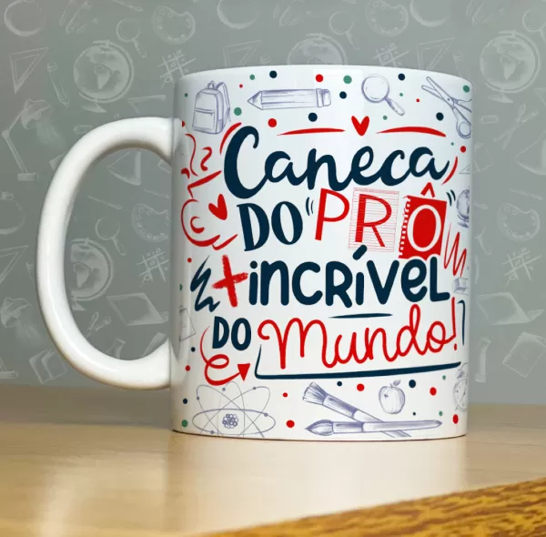 52 Artes Caneca Flork Dia dos Professores Arquivos em Png 2023