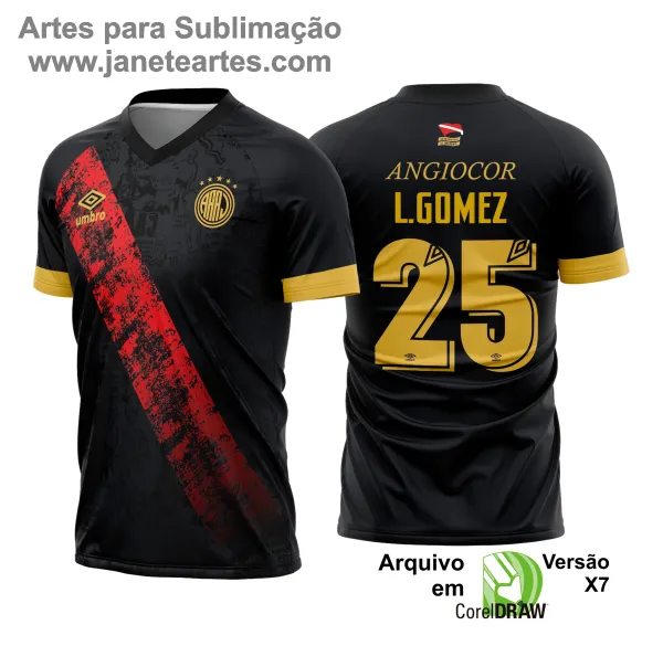 Arte Camisa Argentinos Juniors Terceira 2023 - 2024 02