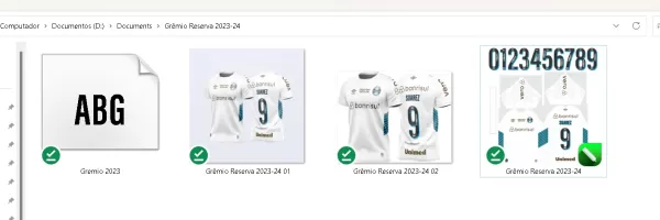 Arte Camisa Reserva Grêmio 2023 - 2024