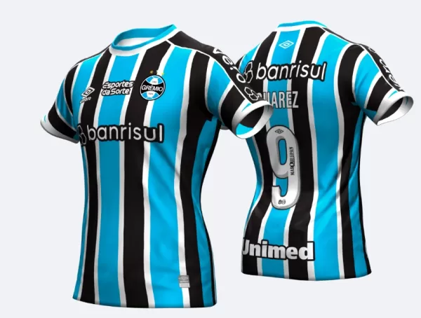 Arte Camisa Titular Grêmio 2023-24 Sublimação