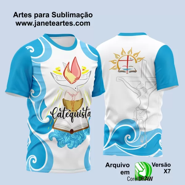 Arte Camisa Vetor Religião - Catequista