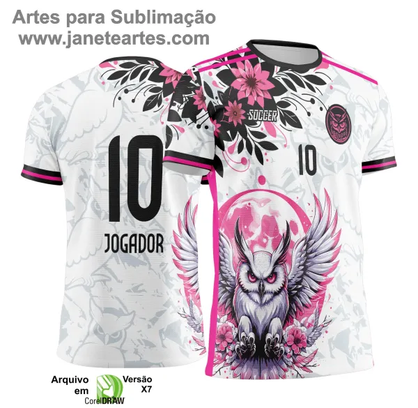 Arte - Camisa de Interclasse - Coruja - 2025