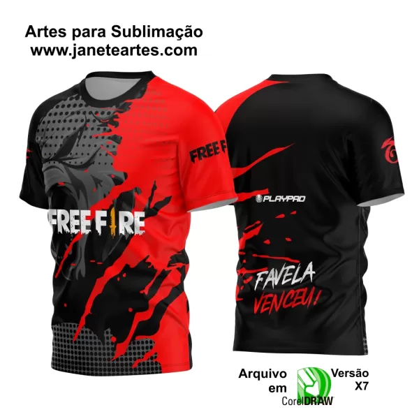 Arte Estampa Camisa Game 2024 - 2025