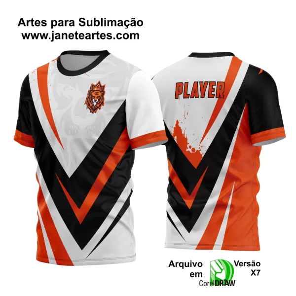 Arte Estampa Camisa Game 2024 - 2025