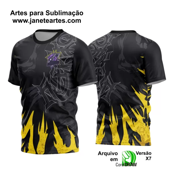 Arte Estampa Camisa Game 2024 - 2025