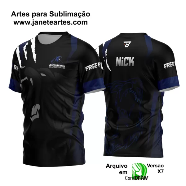 Arte Estampa Camisa Game 2024 - 2025