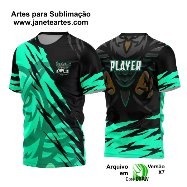 Arte Estampa Camisa Game 2024 - 2025