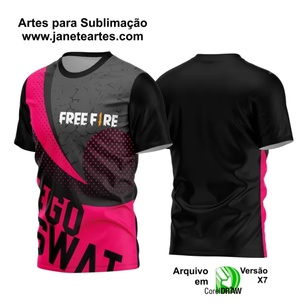 Arte Estampa Camisa Game 2024 - 2025