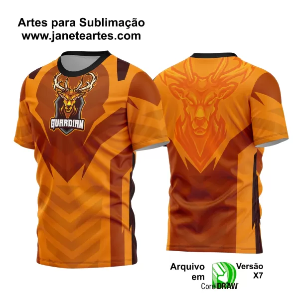 Arte Estampa Camisa Game 2024 - 2025