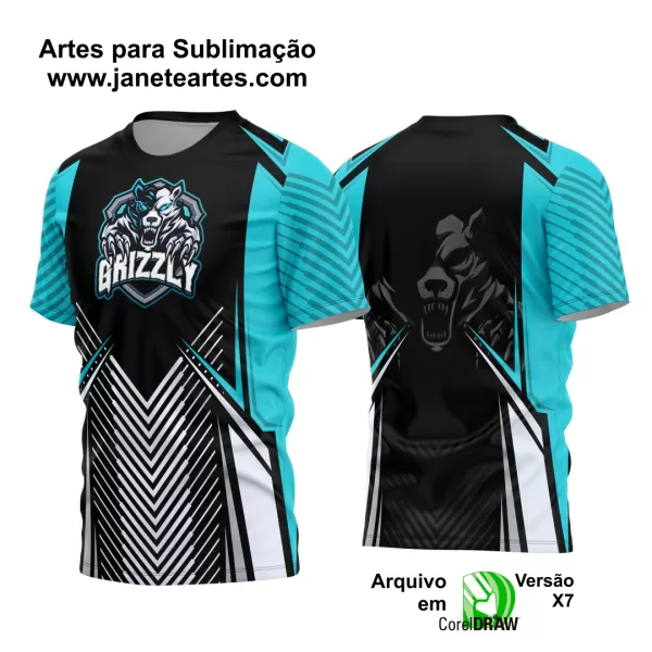 Arte Estampa Camisa Game 2024 - 2025