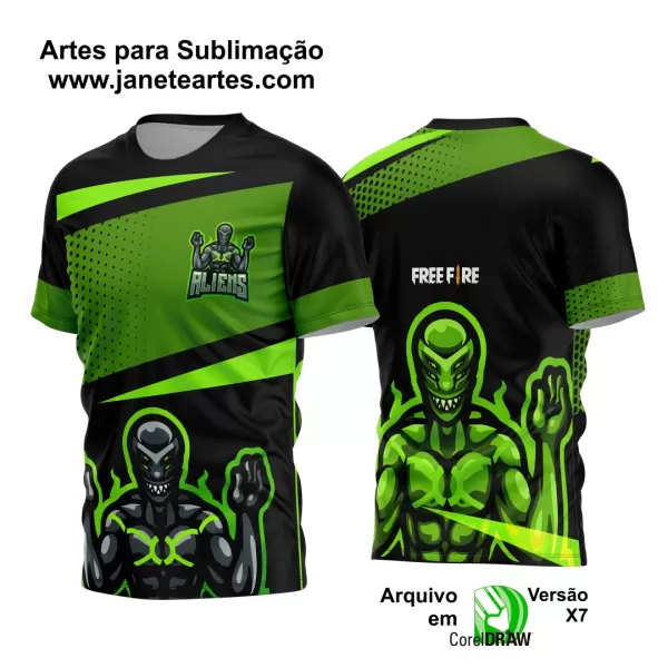 Arte Estampa Camisa Game 2024 - 2025