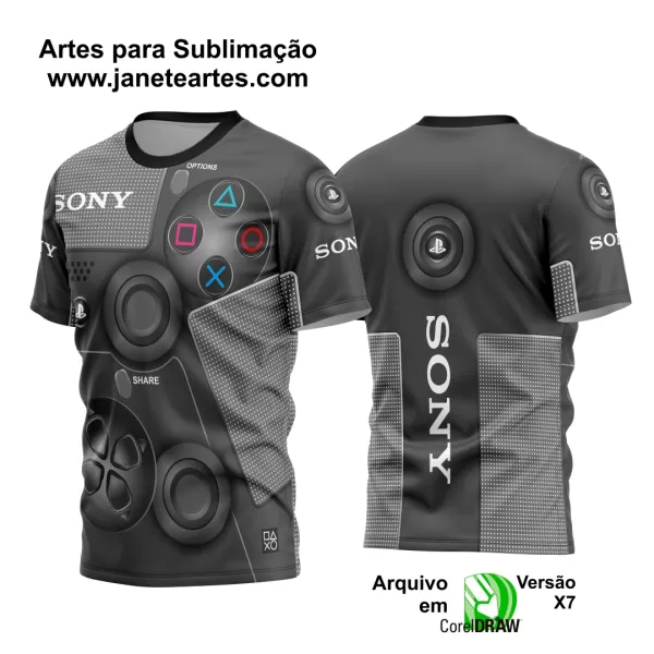 Arte Estampa Camisa Game 2024 - 2025