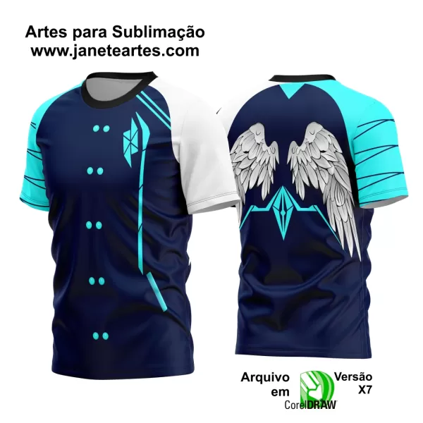 Arte Estampa Camisa Game 2024 - 2025