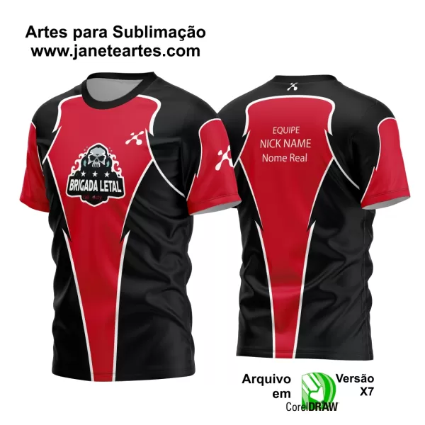 Arte Estampa Camisa Game 2024 - 2025