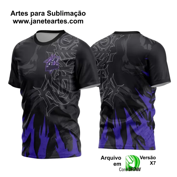 Arte Estampa Camisa Game 2024 - 2025