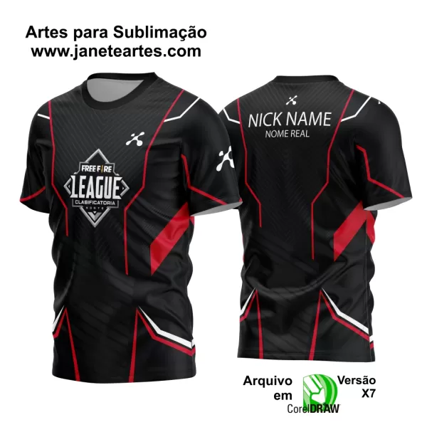 Arte Estampa Camisa Game 2024 - 2025