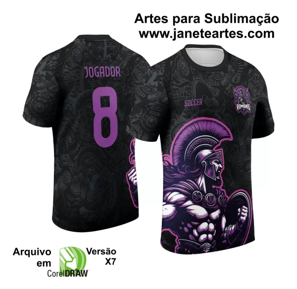 Arte Estampa Camisa INTERCLASSE 2024 - Gladiador