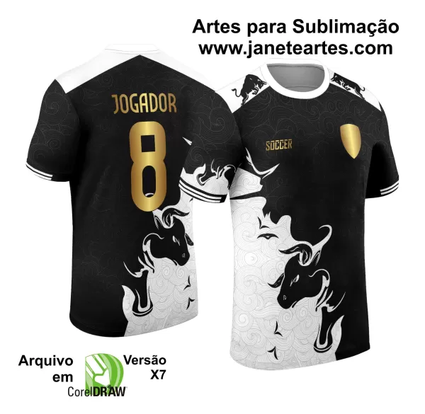 Arte Estampa Camisa INTERCLASSE 2024 - TOURO FEROZ