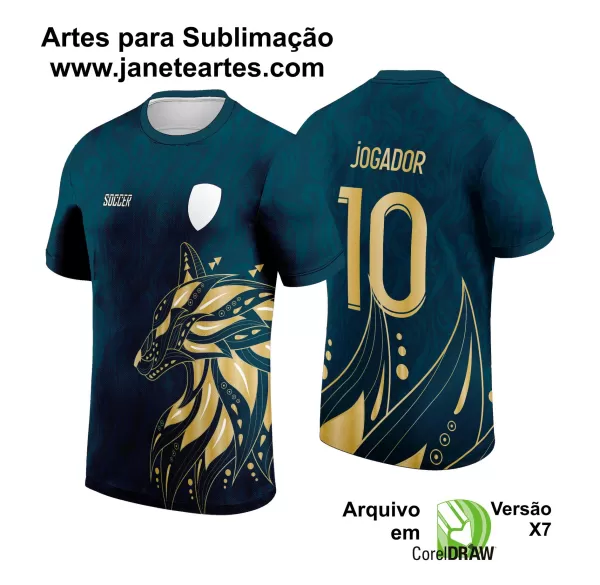 Arte Estampa Camisa Interclasse FOX 2024 - 2025