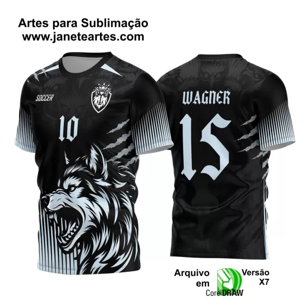 Arte Estampa Camisa Interclasse LOBO 2024 - 2025