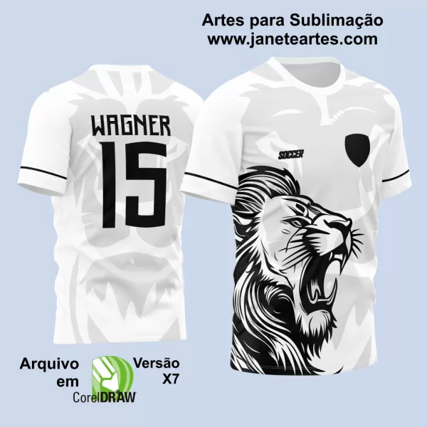 Arte Estampa Camisa Interclasse Leão 2024