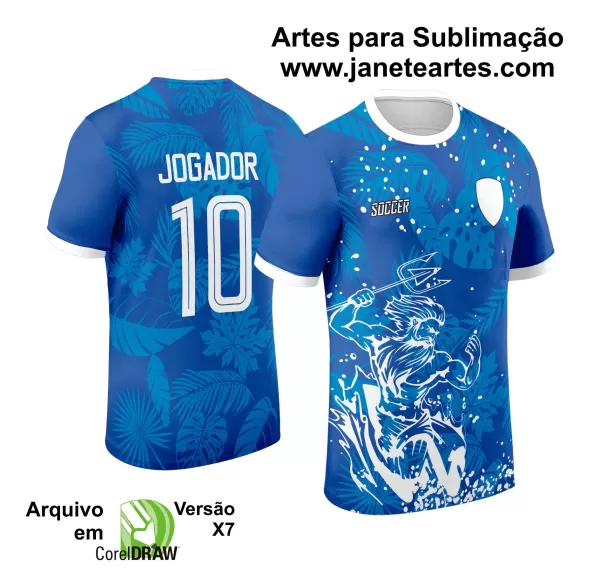 Arte Estampa Camisa Interclasse POSEIDON 2024 - 2025