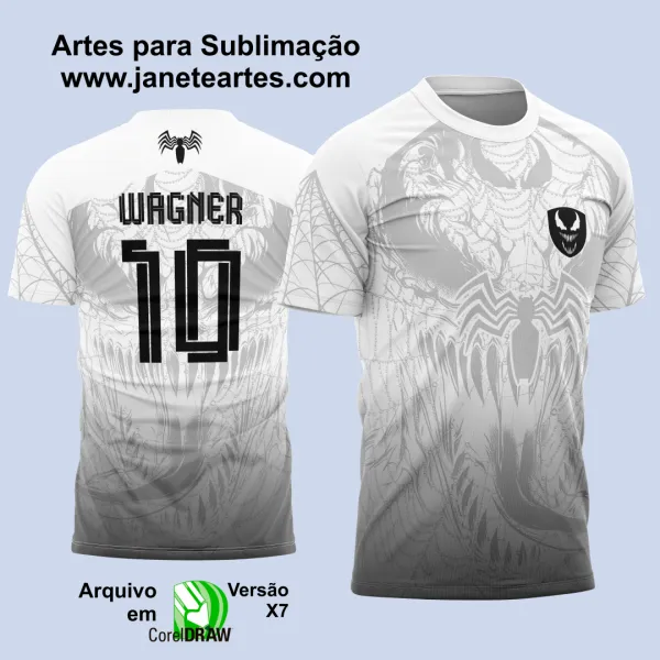 Arte Estampa Camisa Interclasse Venom 2025