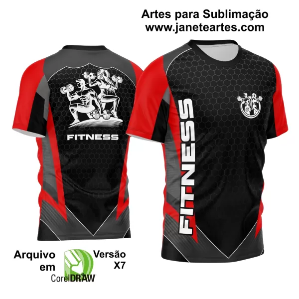 Arte Estampa Camisa Profissão - Personal Trainer Academia Fitness