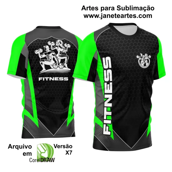 Arte Estampa Camisa Profissão - Personal Trainer Academia Fitness