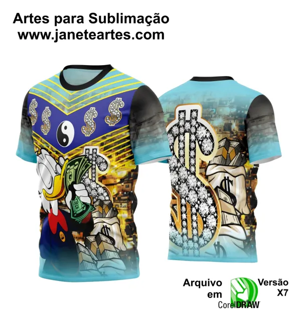 Arte Estampa Camisa Quebrada 2024