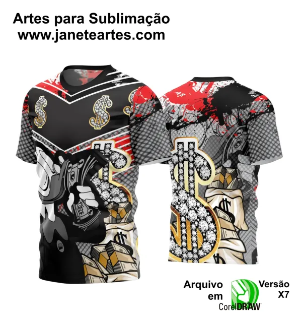 Arte Estampa Camisa Quebrada 2024