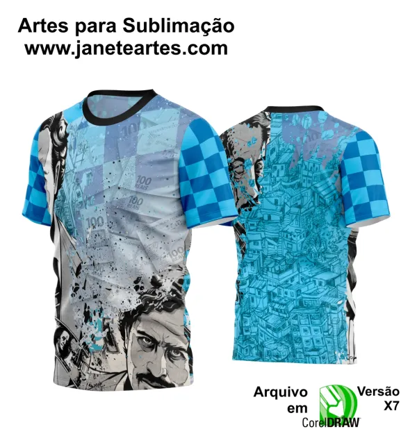 Arte Estampa Camisa Quebrada 2024