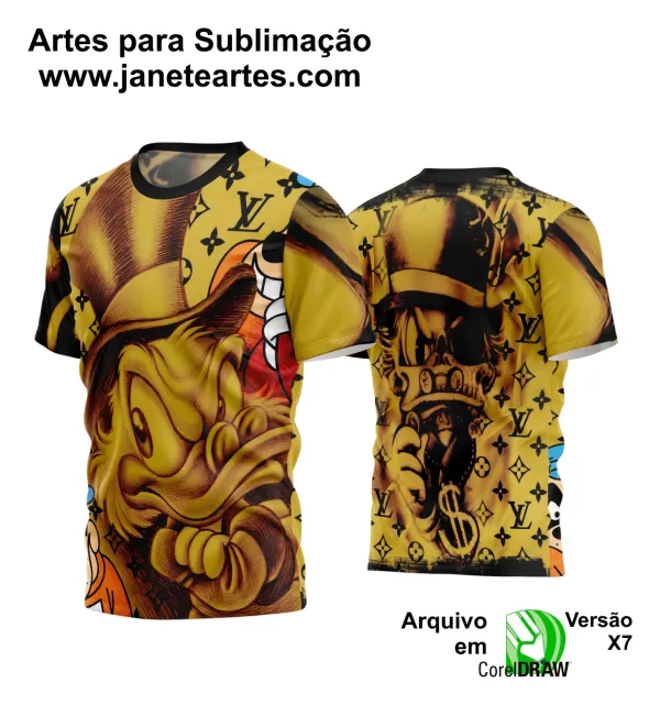 Arte Estampa Camisa Quebrada 2024