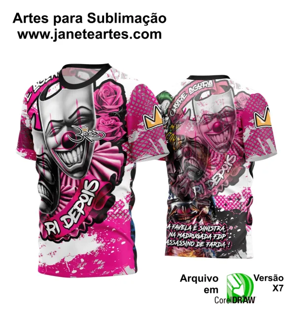 Arte Estampa Camisa Quebrada 2024