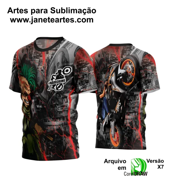 Arte Estampa Camisa Quebrada 2024