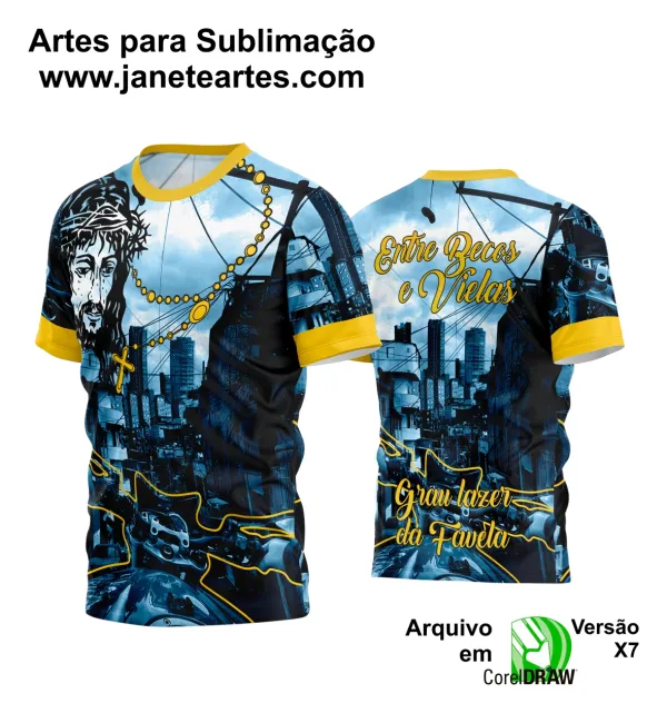 Arte Estampa Camisa Quebrada 2024