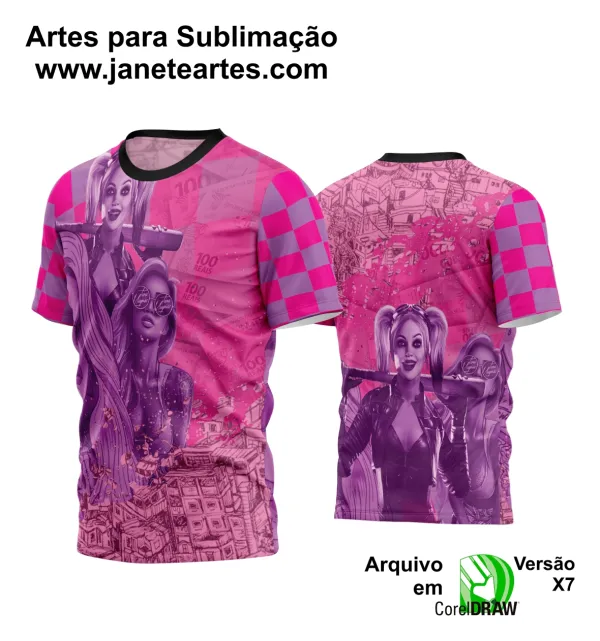 Arte Estampa Camisa Quebrada 2024