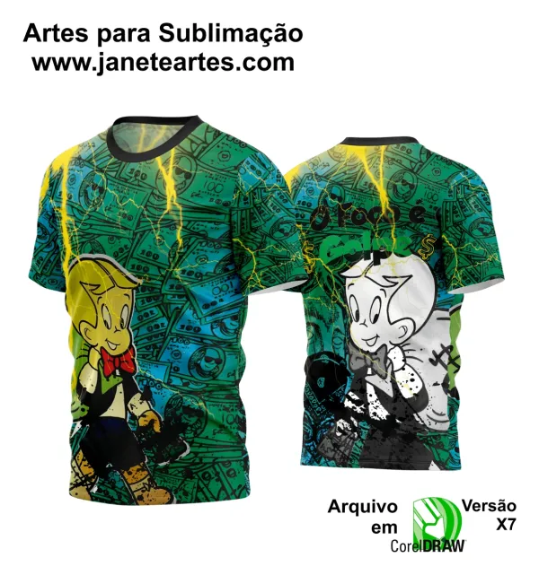 Arte Estampa Camisa Quebrada 2024