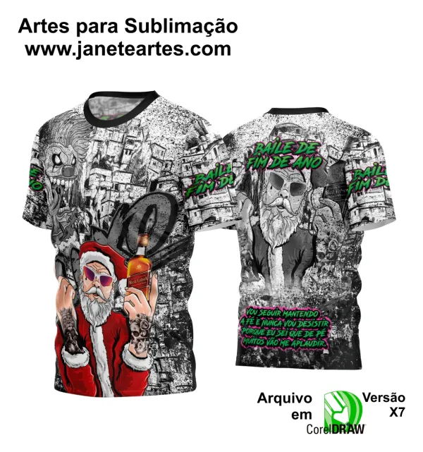 Arte Estampa Camisa Quebrada 2024