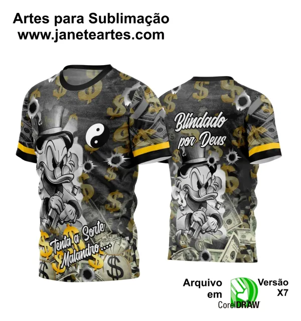 Arte Estampa Camisa Quebrada 2024