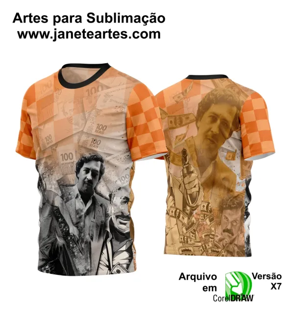 Arte Estampa Camisa Quebrada 2024