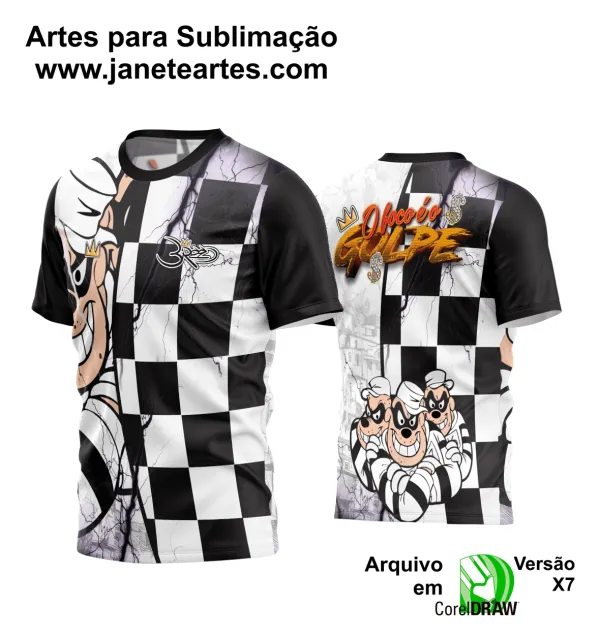 Arte Estampa Camisa Quebrada 2024