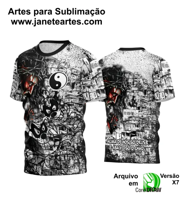 Arte Estampa Camisa Quebrada 2024