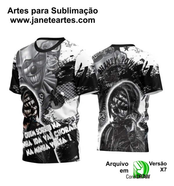 Arte Estampa Camisa Quebrada 2024