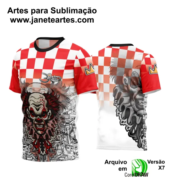 Arte Estampa Camisa Quebrada 2024