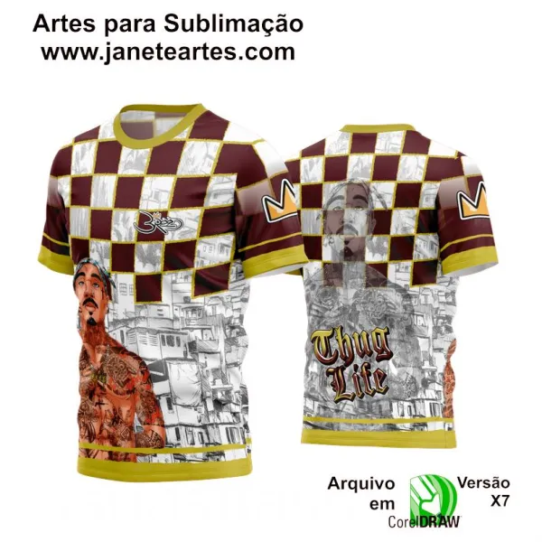 Arte Estampa Camisa Quebrada 2024