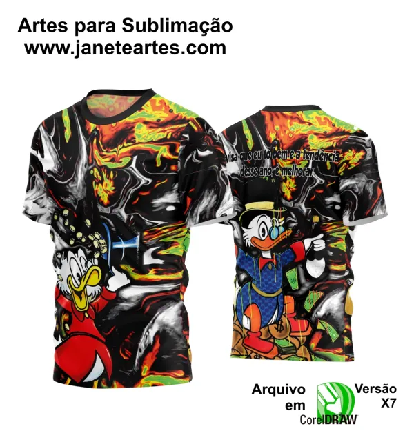 Arte Estampa Camisa Quebrada 2024