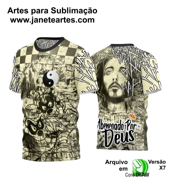 Arte Estampa Camisa Quebrada 2024