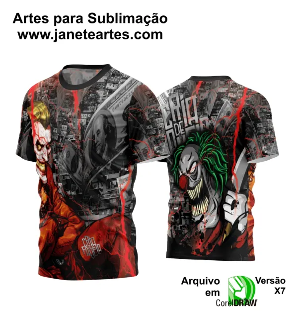 Arte Estampa Camisa Quebrada 2024